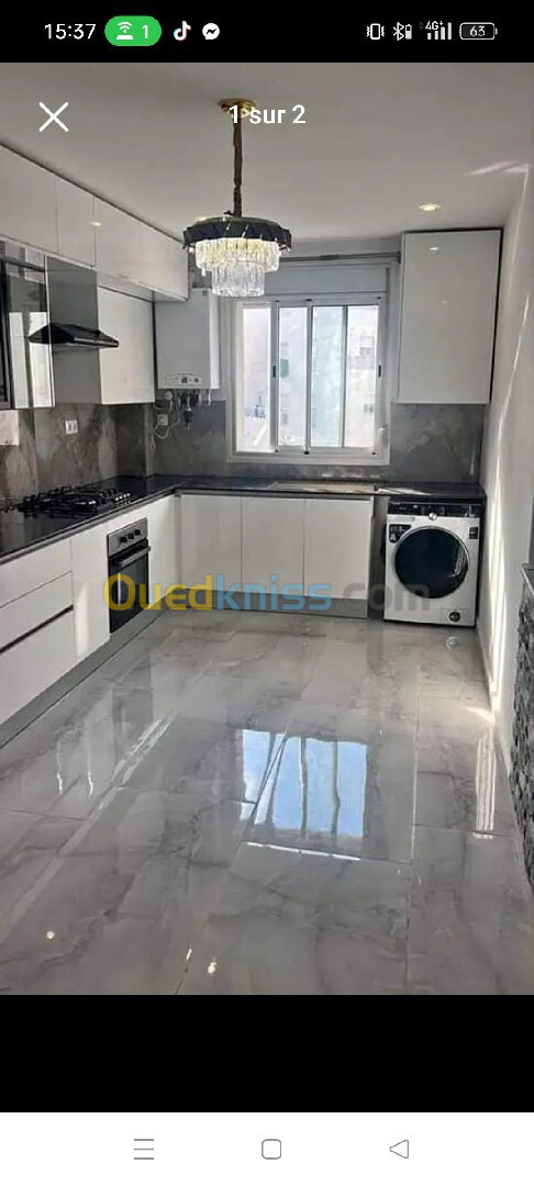 Vente Appartement F2 Alger Bordj el kiffan