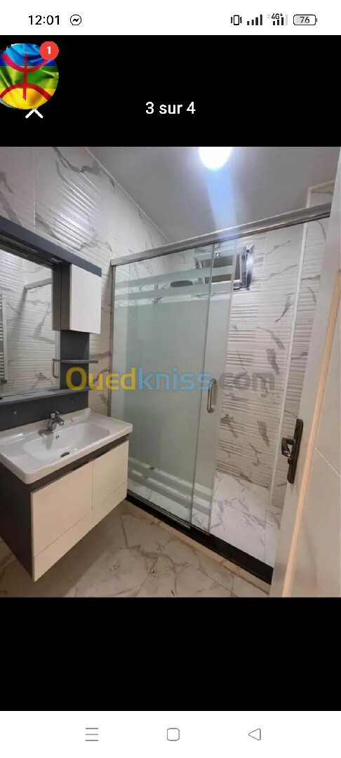 Vente Appartement F3 Alger Bordj el kiffan