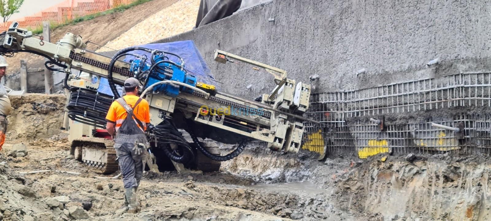 Geotechnique et travaux spéciaux 