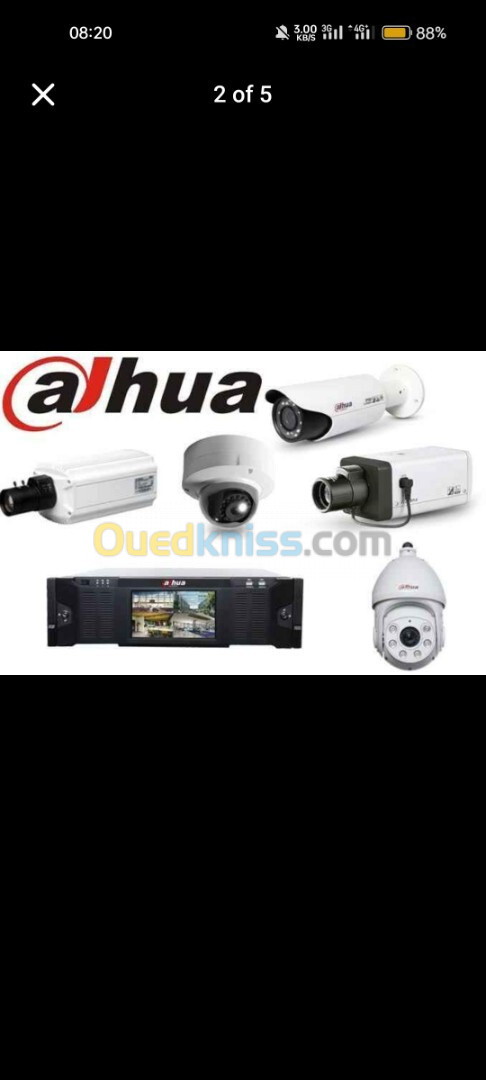 Installation camera security