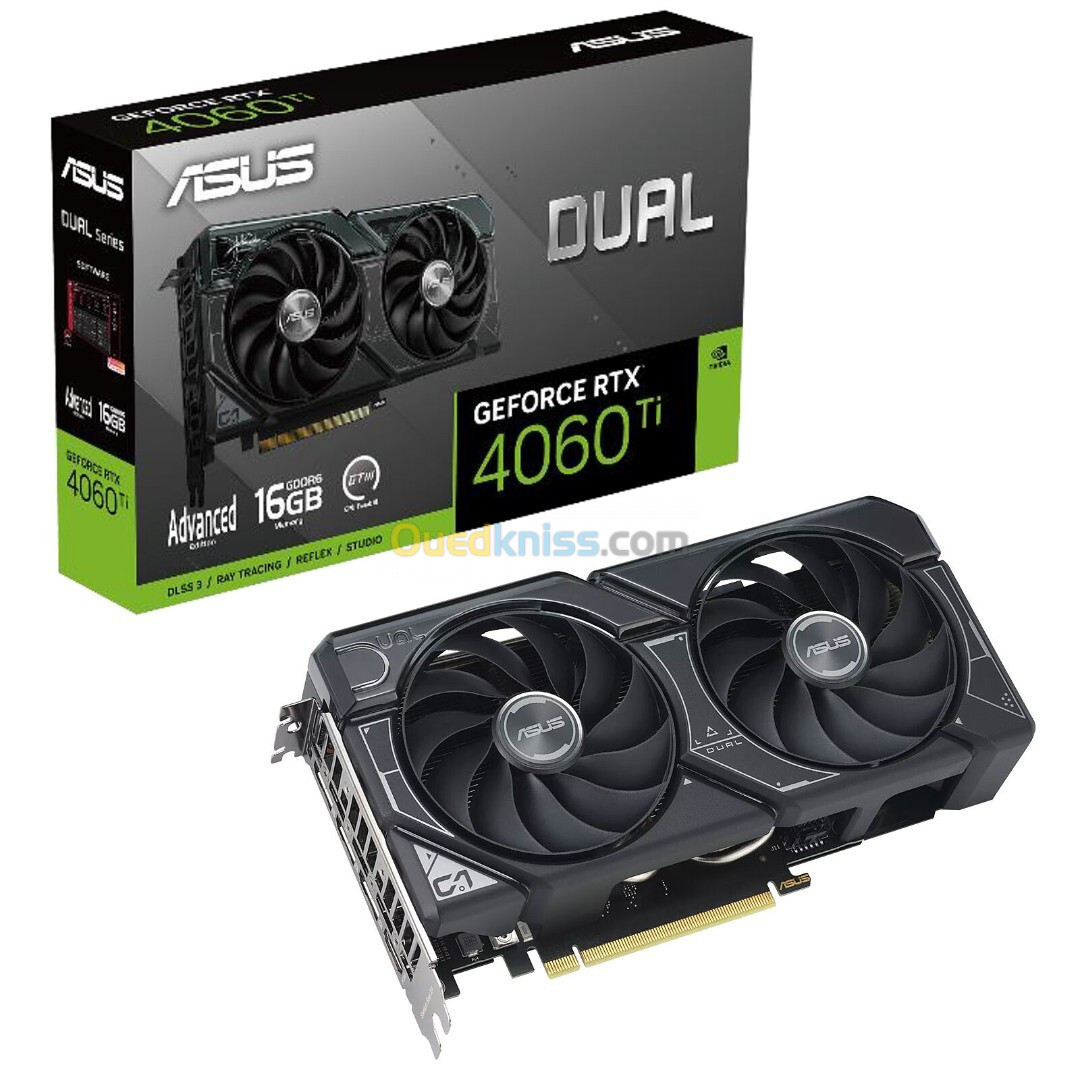 ASUS DUAL ADVANCED RTX 4060 TI 16GB GDDR6