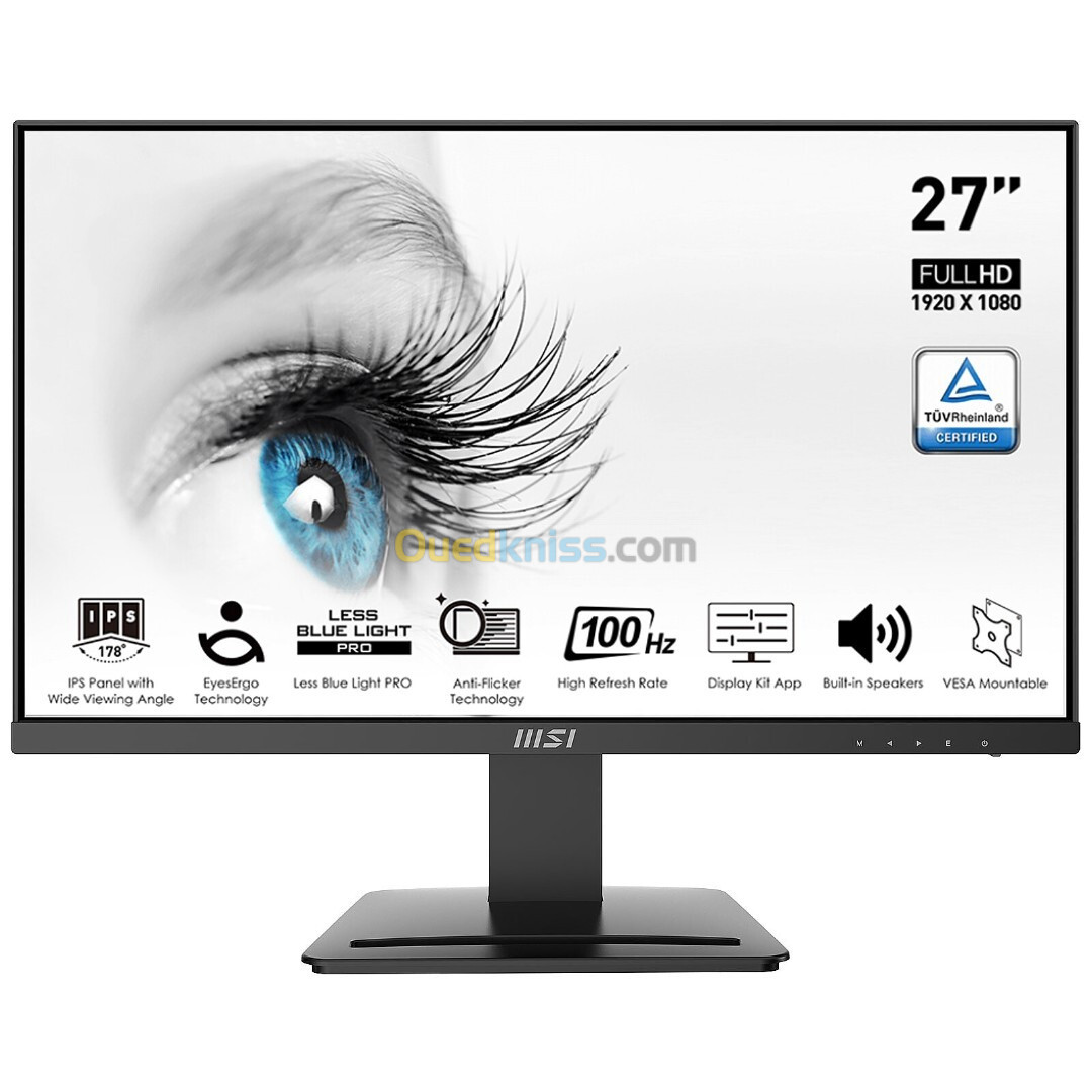 MSI 27" LED - PRO MP273A 100HZ