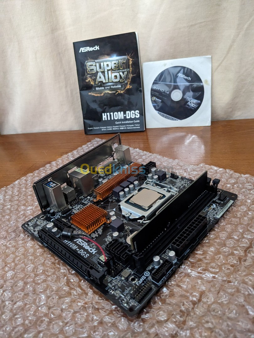 combo i5 7eme+carte mere asrock+ram 8gb