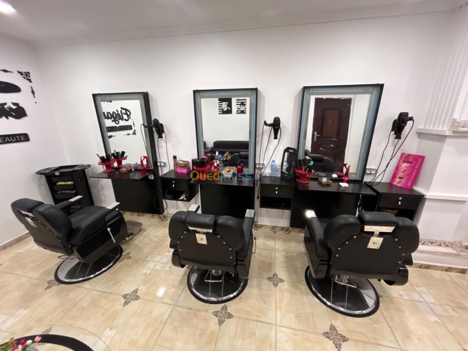 Salon de coiffure complet 