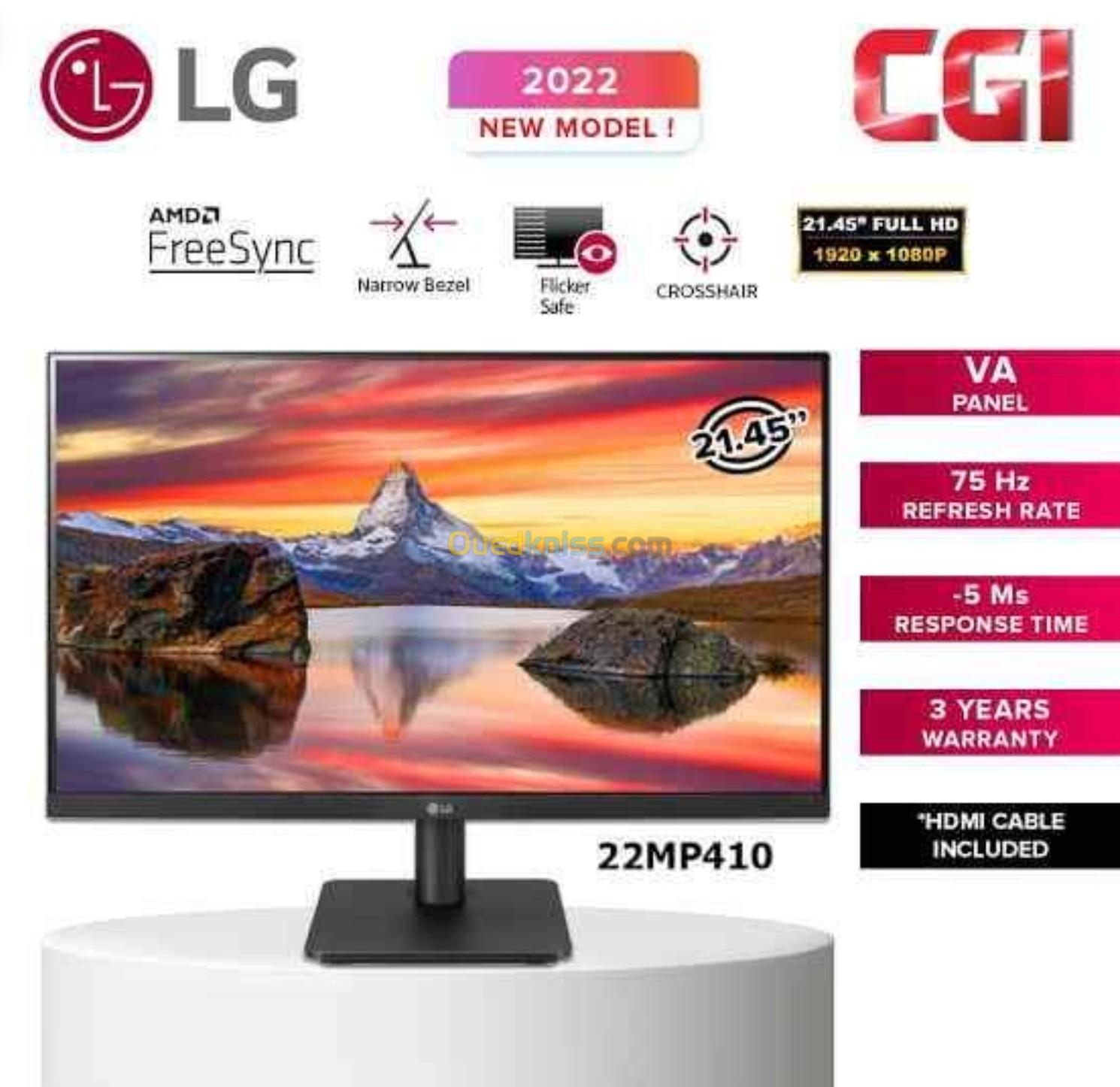 Ecran LG mp410 21.5 pouce 