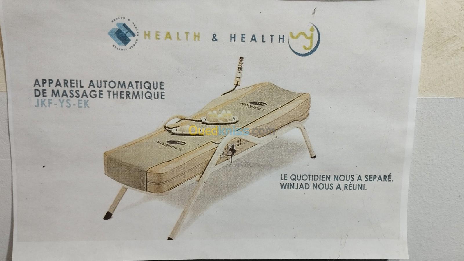 Lit de massage thermique 