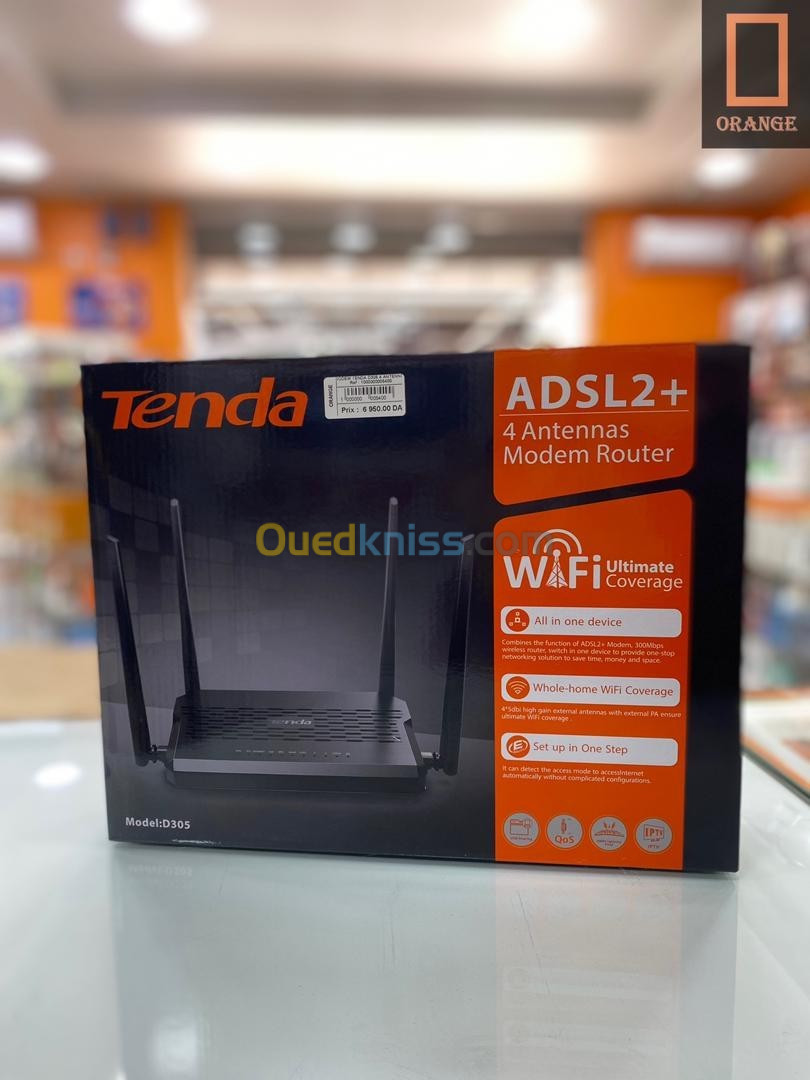 Modem Tenda D305 Routeur ADSL 