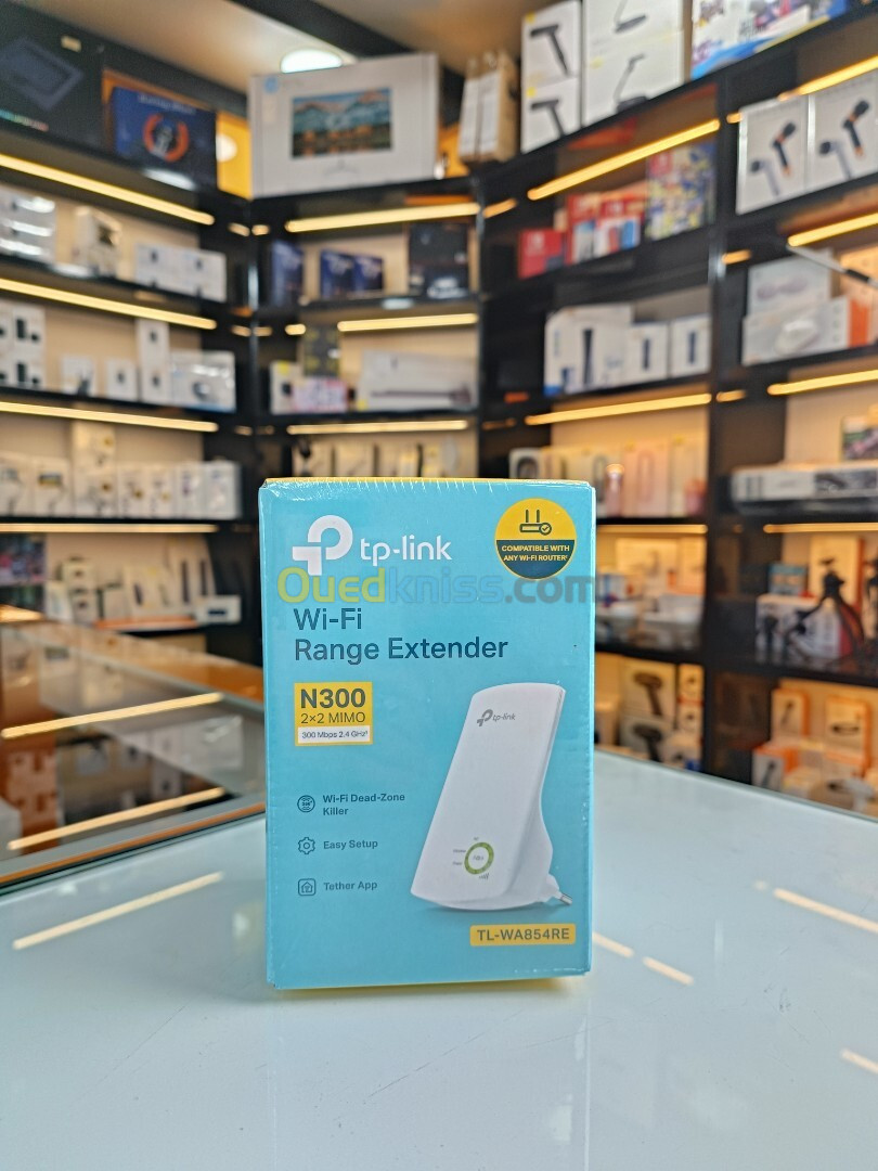 EXTENSION DE PORTÉE WIFI TP-LINK WA855RE 300 Mbit/s