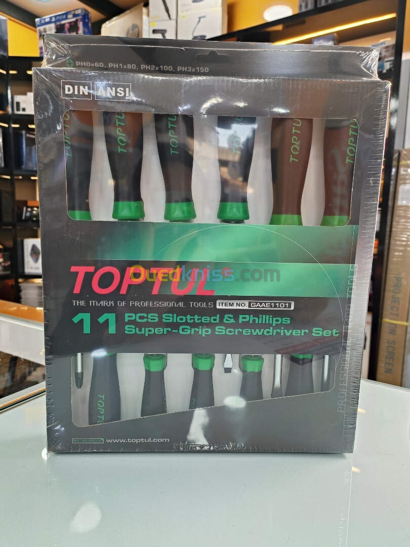 Screwdriver set TOPTUL GAAE1101