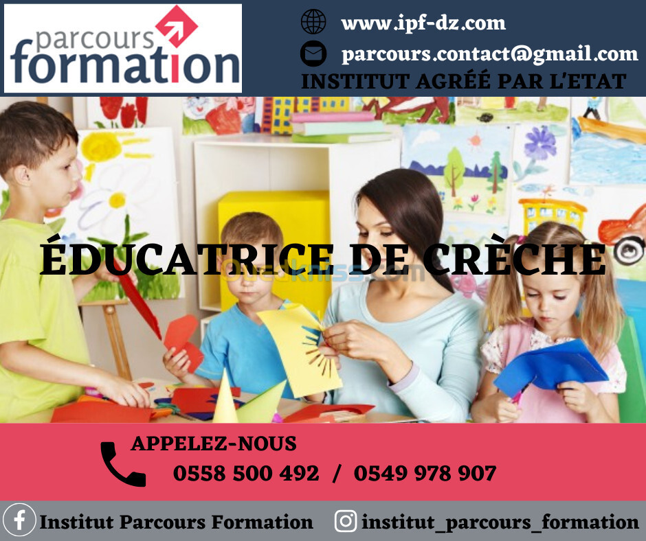 Formation Éducatrice de Crèche 