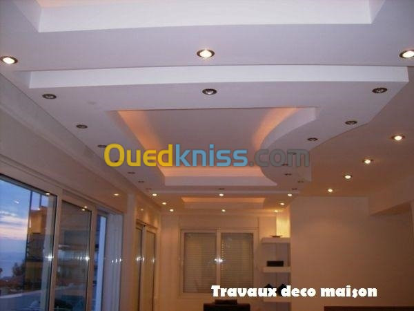  travaux aluminium ou pvc ou placo 