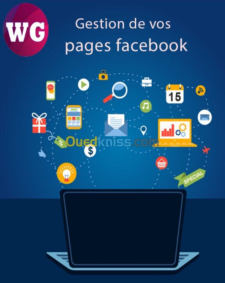 Gestion de vos pages  Facebook