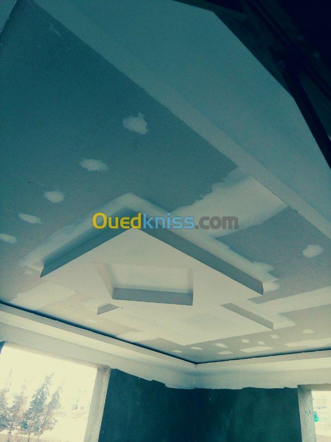 Tt trvaux placo platre pvc mur plafond