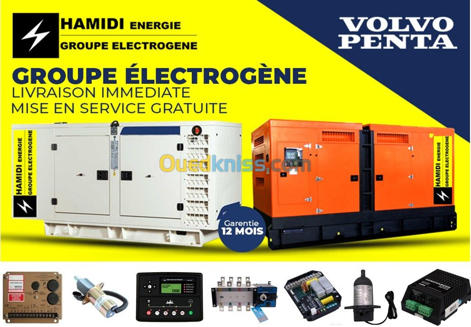 Groupe electrogene VOLVO GERMANY 275KVA 