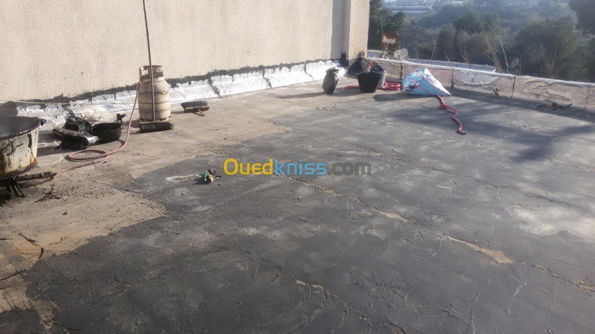 travaux etancheite terrasse السطوح 