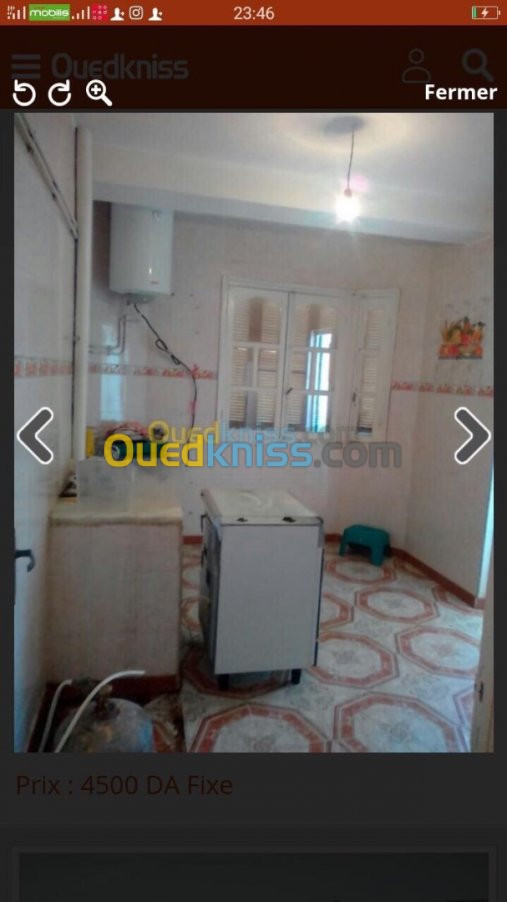 Location Appartement F3 Bejaia Melbou