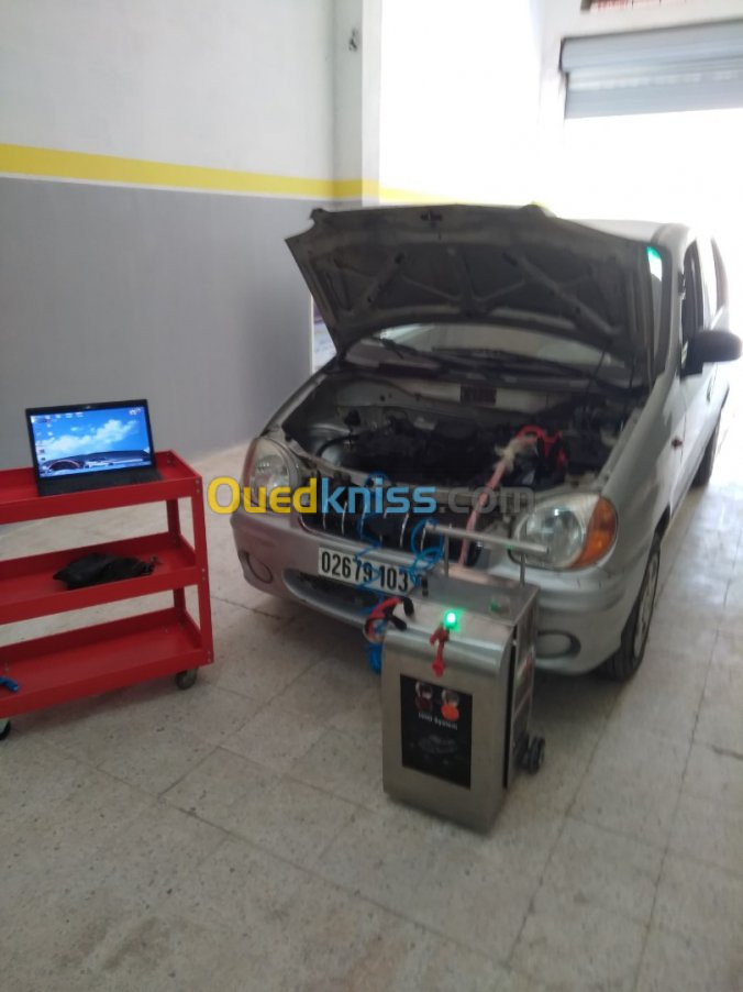 decalaminage moteur et scanner auto