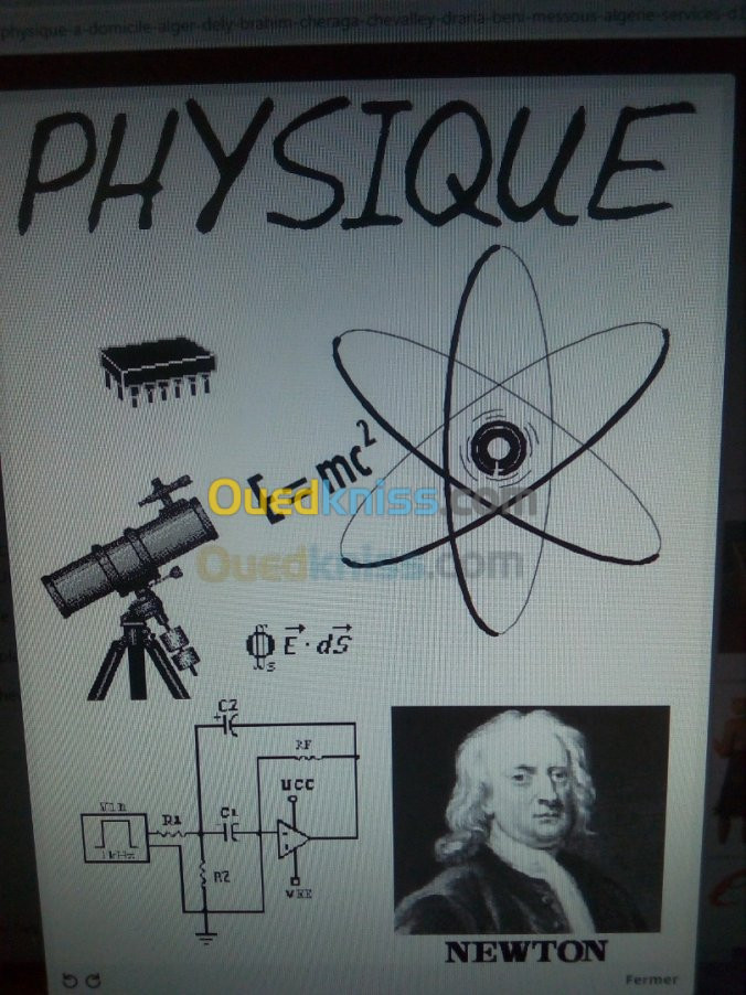 Cours de soutien physique et mathémati