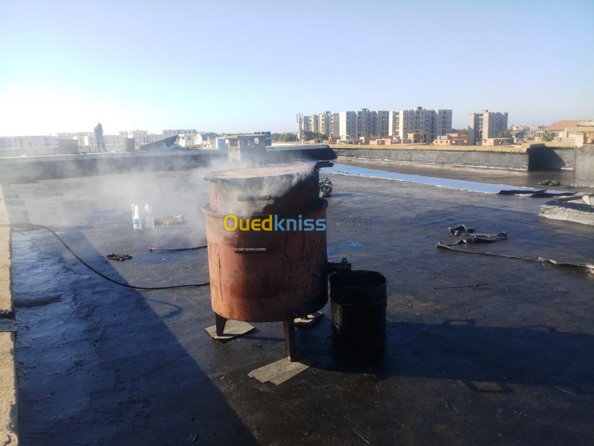 Travaux etancheite des terrasses forme