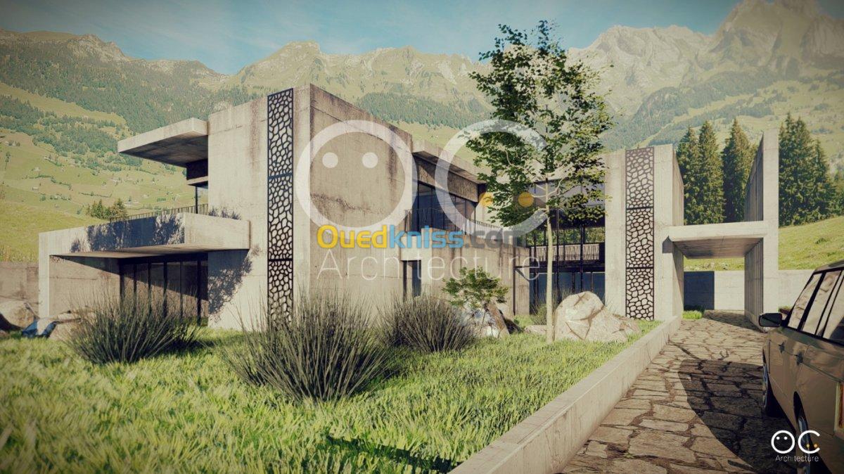 architecture design decoration 3d