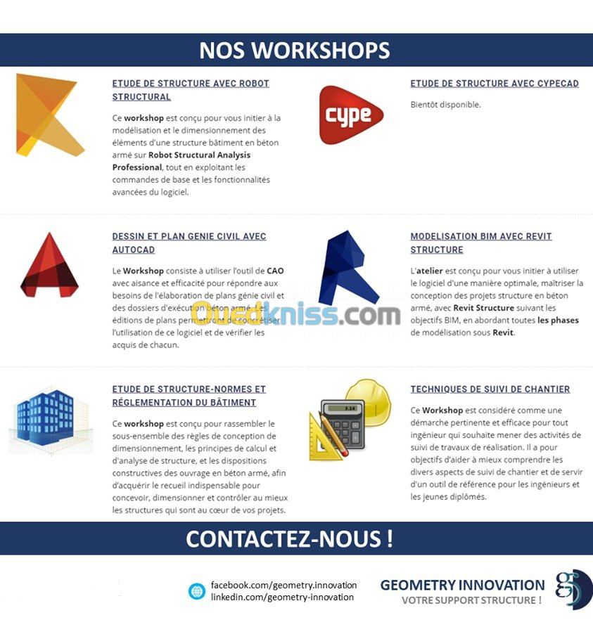 Formations et training