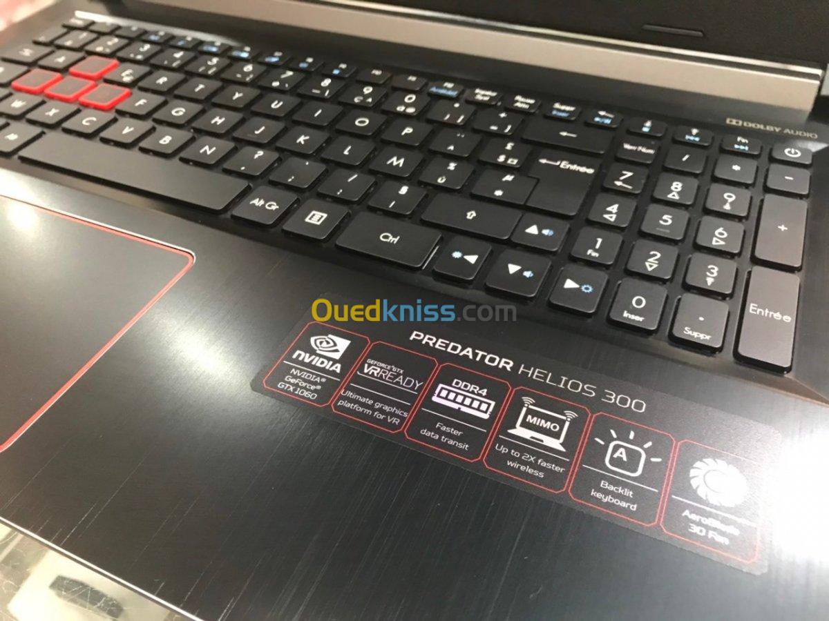 ACER PREDATOR i7 16GB 256 1TB 1060 6GB