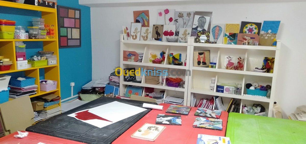 Atelier d'art pour enfant