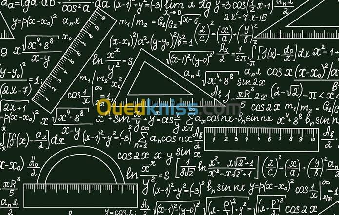 Cours de math et physique-chimie