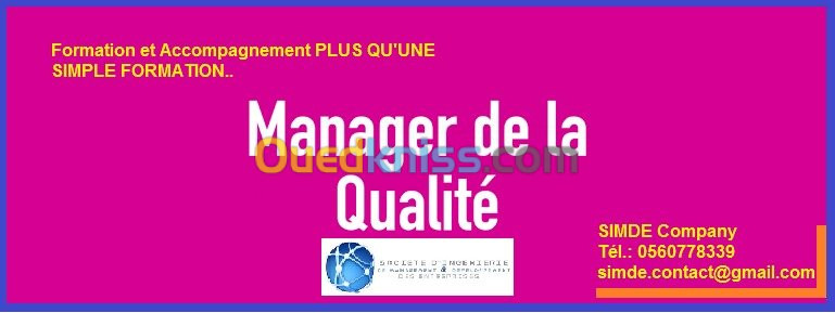 RESPONSABLE QUALITÉ OPÉRATIONNEL 