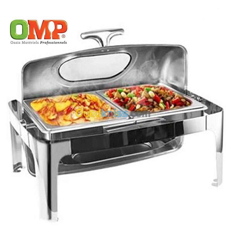 Chafing Dish ROLL TOP A / Vitre -OMP-