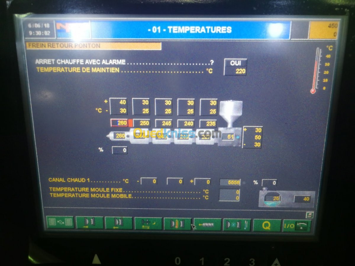 Maintenance industriel injection plast