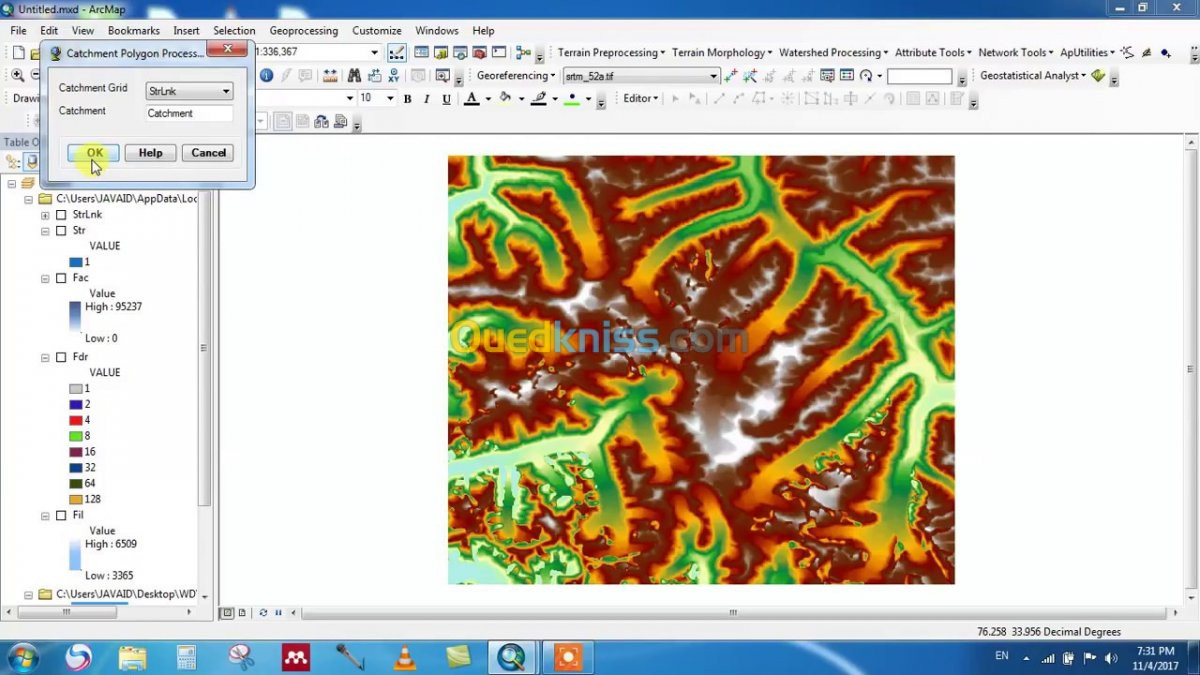 FORMATION ARC GIS