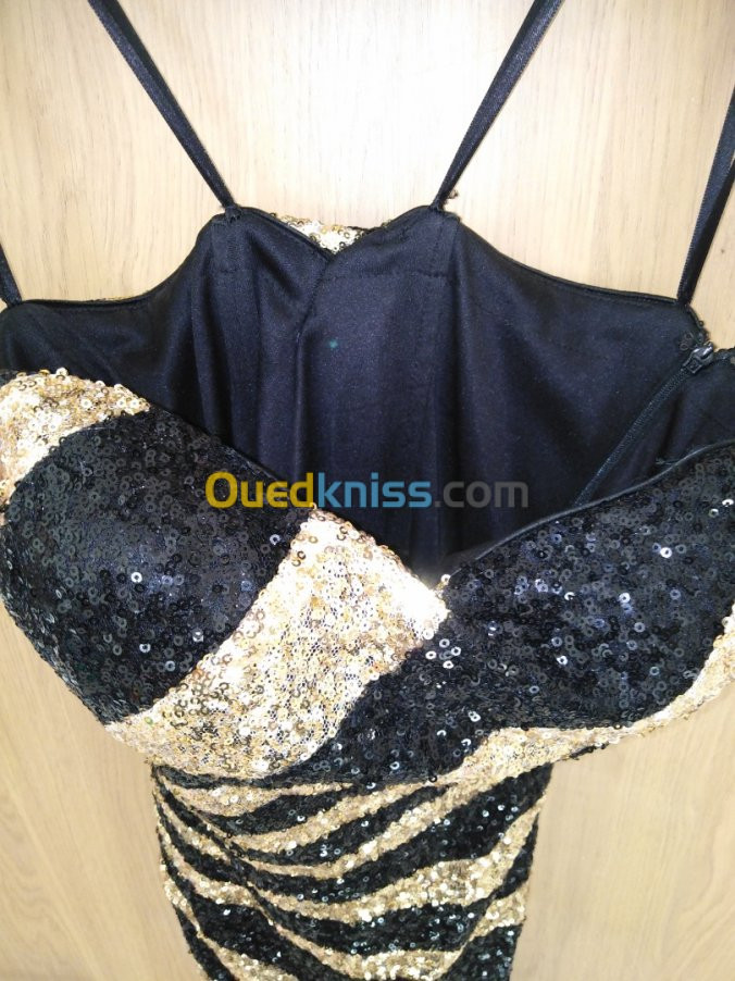 Vente Robe Noire Strass