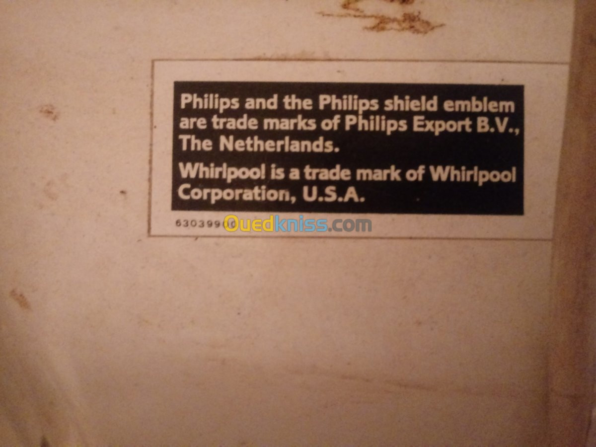 Machine a laver Philips Whirlpool 