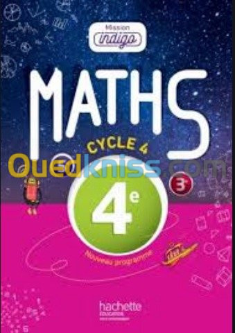 Cours de Mathématique 4eme Alger