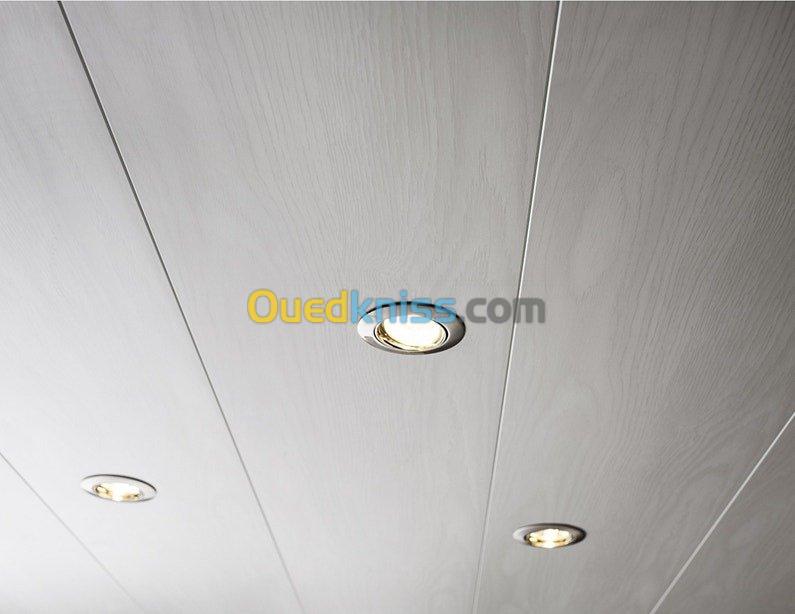 installation pvc plafond