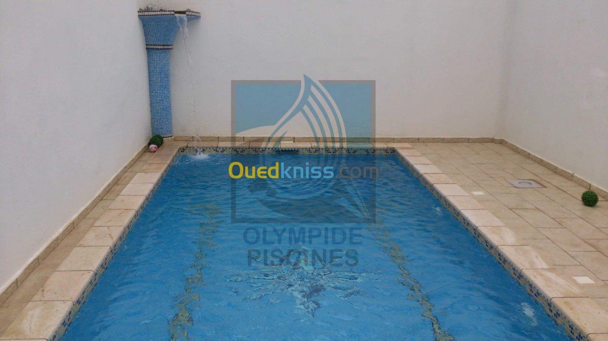 Construction de piscines, SPA, Hammam