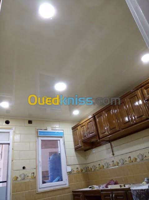 montage plafond pvc 