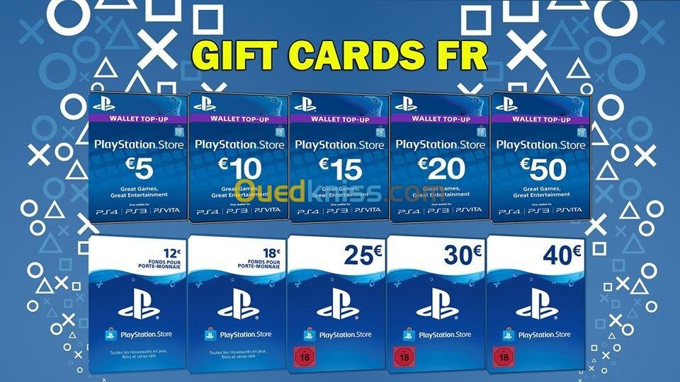 PSN Gift Cards