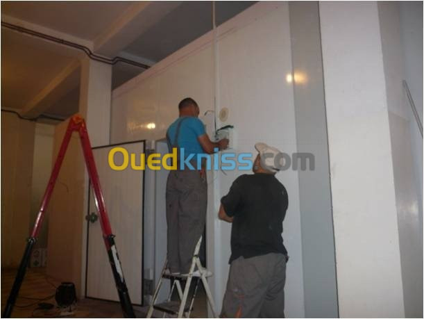 Fabrication chambres froides