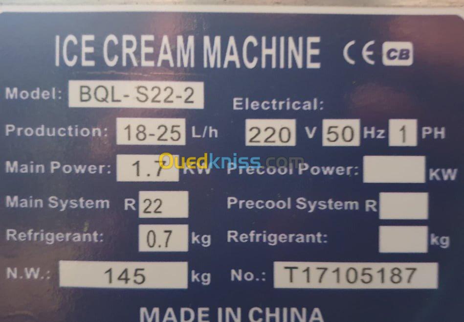 machine de crem