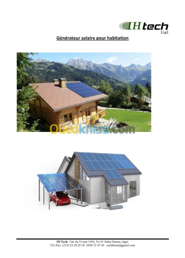 Kit solaire nomade, rurale, (10 ans)
