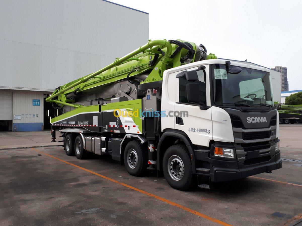 SCANIA P450 POMPE A BETON 