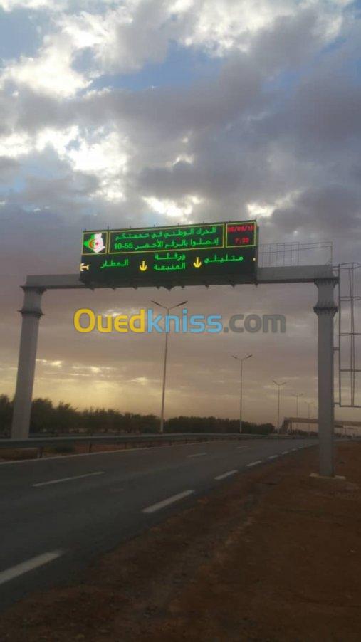  Panneau d'affichage LED شاشات اشهارية