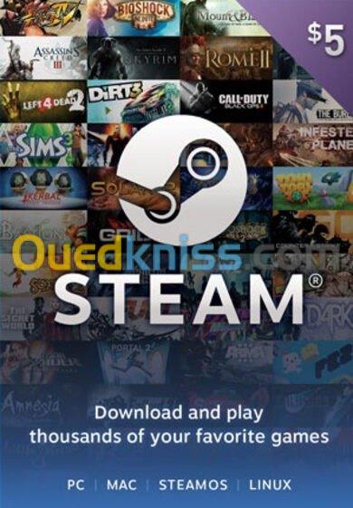 بطاقات ستيم Steam 