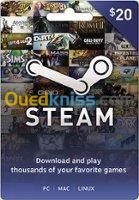 بطاقات ستيم Steam 