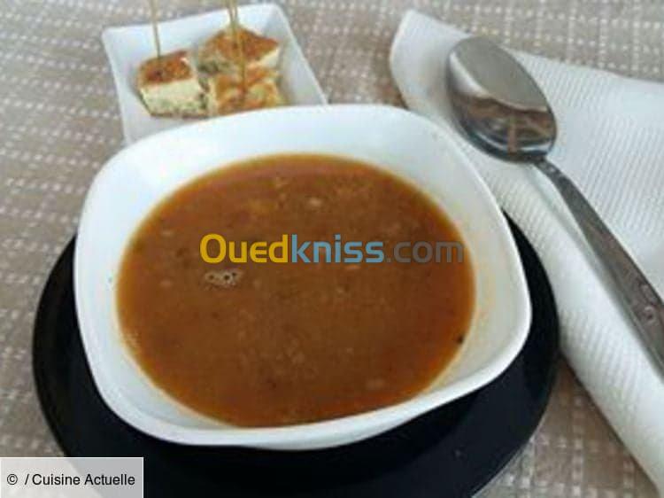 soupe de poisson / bourek poisson