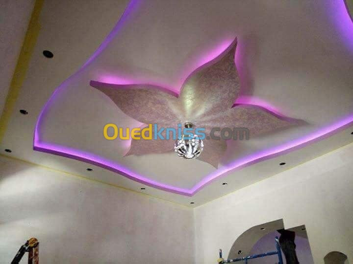 Aluminium pvc foux plafond