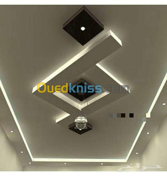 Aluminium pvc foux plafond