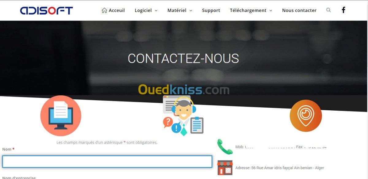 Conception de siteweb moderne 